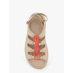 Goldenglow leather sandals