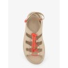 Goldenglow leather sandals