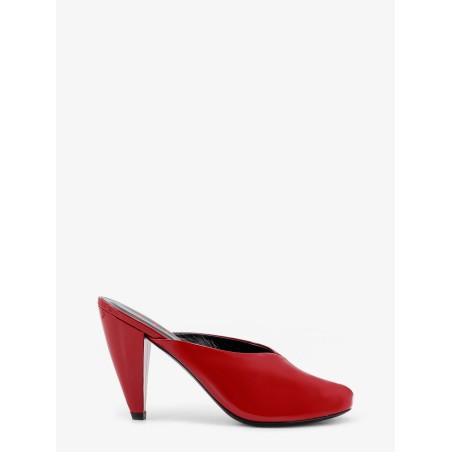 Paw Mule patent leather sandals
