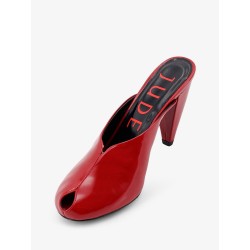 Paw Mule patent leather sandals