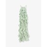 Long dress with ruffles