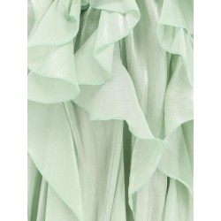 Long dress with ruffles
