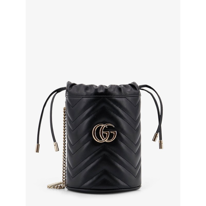 GG Marmont matelassé leather bucket bag