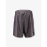 Nylon Bermuda shorts with embroidered logo on the back