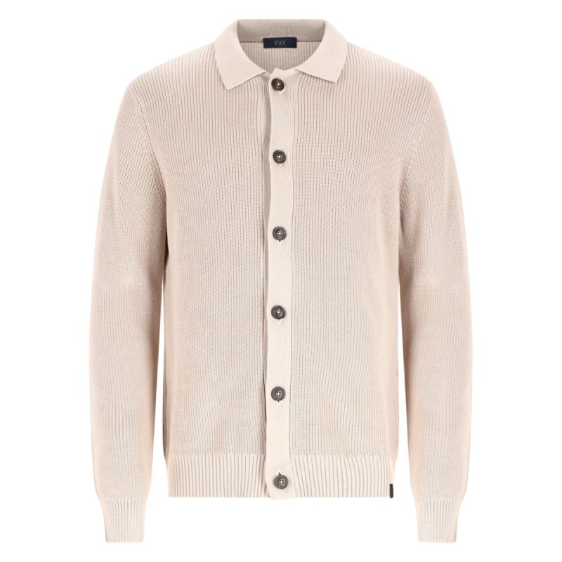 CARDIGAN IN MAGLIA DI COTONE