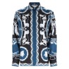 CAMICIA IN SETA STAMPATA