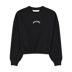 FELPA CROP CON LOGO
