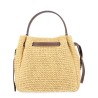 BORSA "ROMY" A SECCHIELLO IN PAGLIA