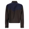 GIACCA IN LANA E MOHAIR CON ZIP