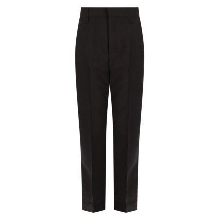 PANTALONE IN LANA E MOHAIR