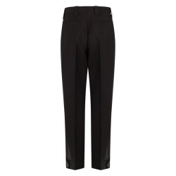 PANTALONE IN LANA E MOHAIR