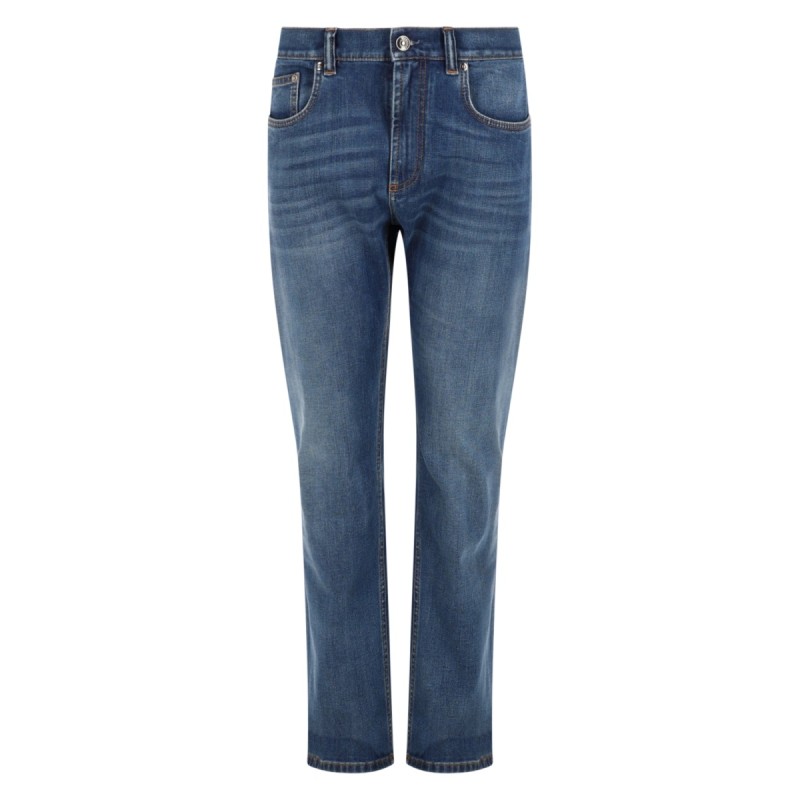 JEANS IN DENIM DI COTONE