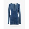 Draped fabric dress