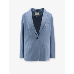 Virgin wool blend blazer