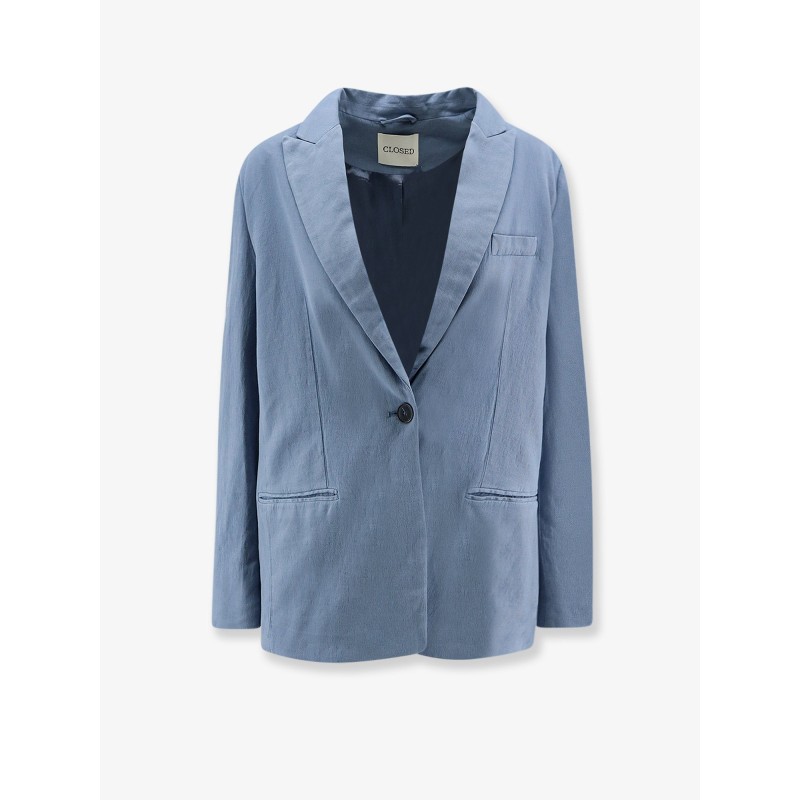 Virgin wool blend blazer