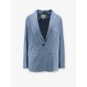 Virgin wool blend blazer