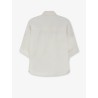 Linen and viscose shirt