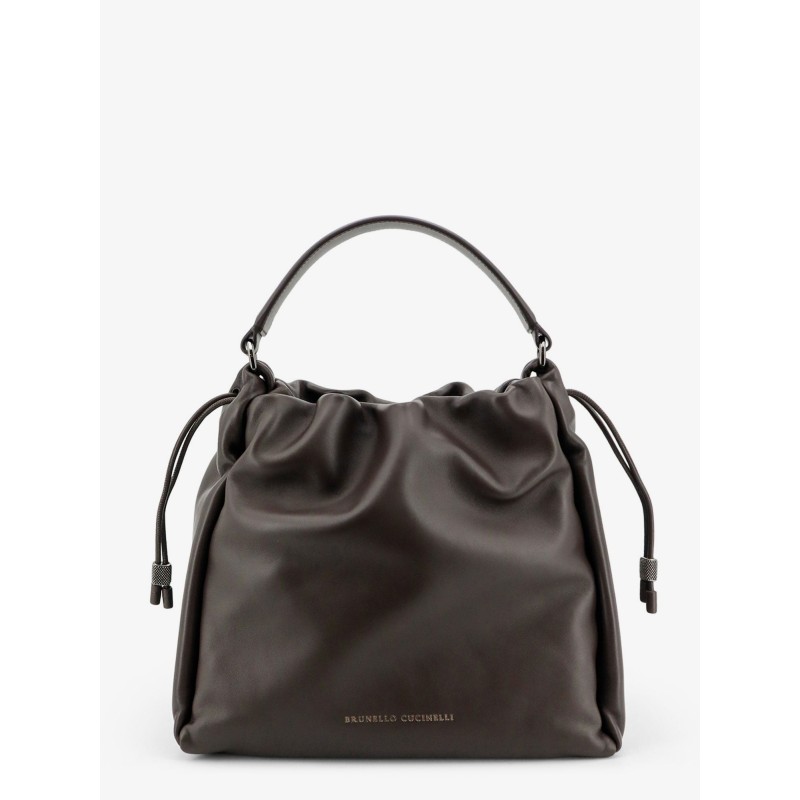 Bucket Mellow leather shoulder bag