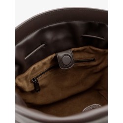 Bucket Mellow leather shoulder bag