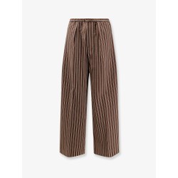 Wynston striped cotton trousers