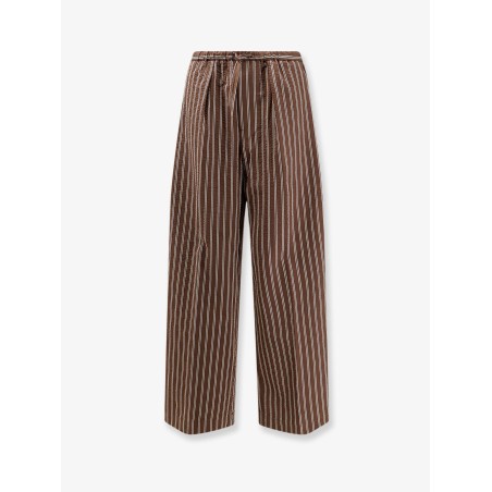Wynston striped cotton trousers
