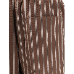 Wynston striped cotton trousers