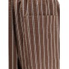 Wynston striped cotton trousers