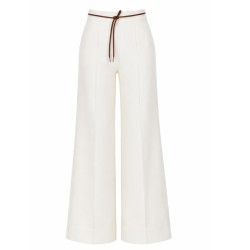 PANTALONE SARTORIALE CON ELASTICO IN VITA