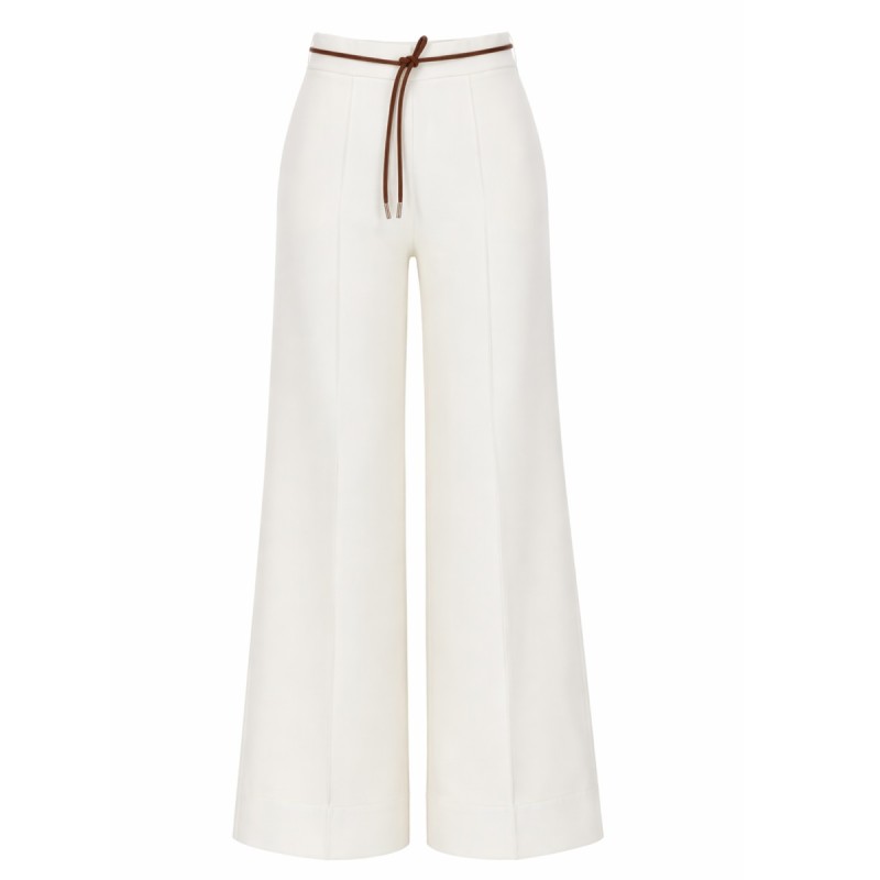 PANTALONE SARTORIALE CON ELASTICO IN VITA