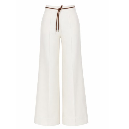 PANTALONE SARTORIALE CON ELASTICO IN VITA