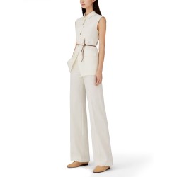 PANTALONE SARTORIALE CON ELASTICO IN VITA
