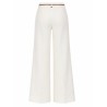 PANTALONE SARTORIALE CON ELASTICO IN VITA