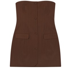 MINIABITO SARTORIALE A RIGHE