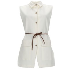 GILET CON CINTURA