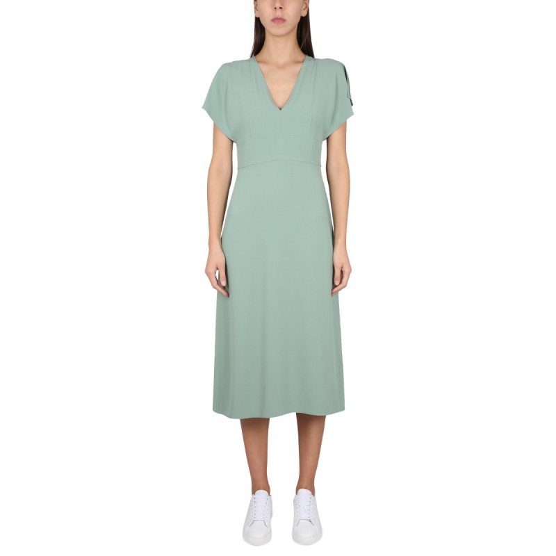 V-NECK DRESS