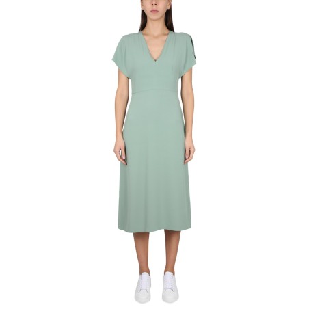 V-NECK DRESS