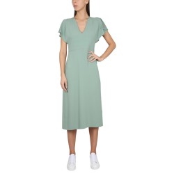 V-NECK DRESS