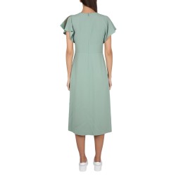 V-NECK DRESS