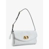 DeVain laminated leather shoulder bag