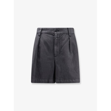 Fevyl cotton and linen blend shorts