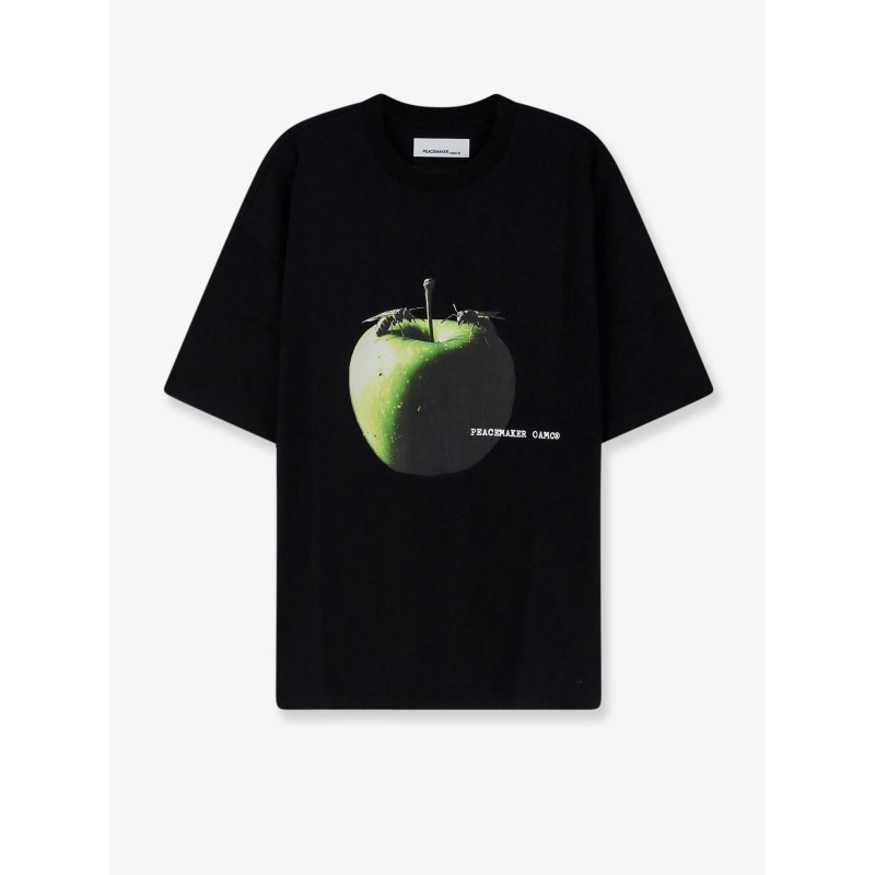 T-shirt with Apple print