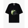 T-shirt with Apple print
