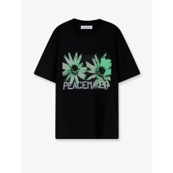 Cotton T-shirt with floral print