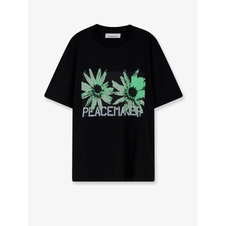 Cotton T-shirt with floral print