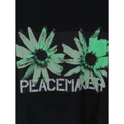 Cotton T-shirt with floral print