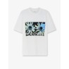 Cotton T-shirt with floral print