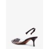 Le Coeur PVC and leather pumps