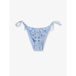 Virgo bikini bottoms with paisley print