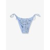 Virgo bikini bottoms with paisley print