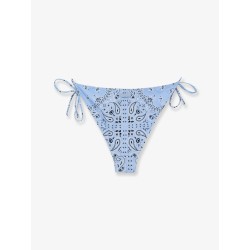Virgo bikini bottoms with paisley print